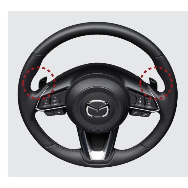 マツダ（MAZDA）ステアリングシフトスイッチ＜ステアリングヒーター付車用＞/マツダ純正オプション/CX-5(KF型) /BHT1663P0-K123V7480-B62SV7481(BHT1-66-481)