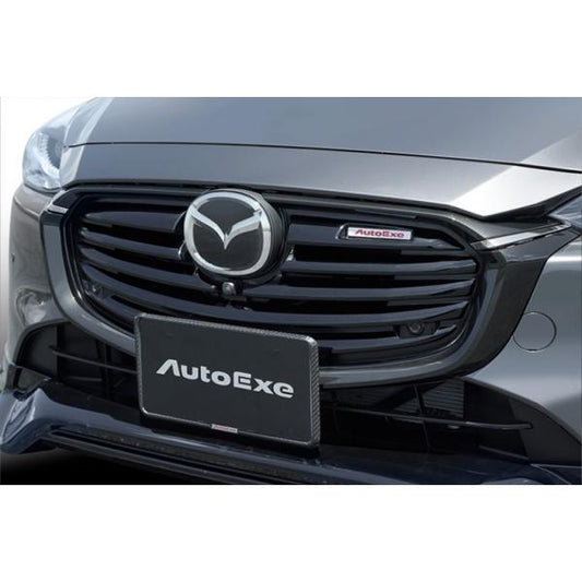 オートエグゼ(AUTOEXE)  フロントグリル ピアノブラック 新型MAZDA2 DJ-07 DJA1V4220(DJA1-V4-220)
