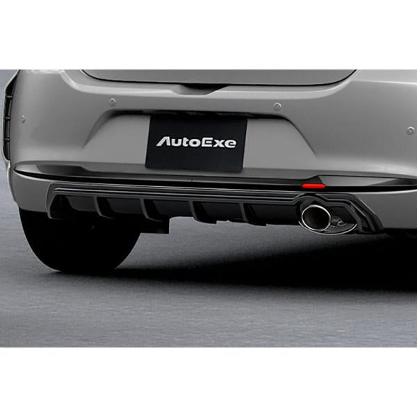 オートエグゼ(AUTOEXE)  リアアンダーパネル ピアノブラック塗装 /MAZDA2/ DJA2V3300(DJA2-V3-300)