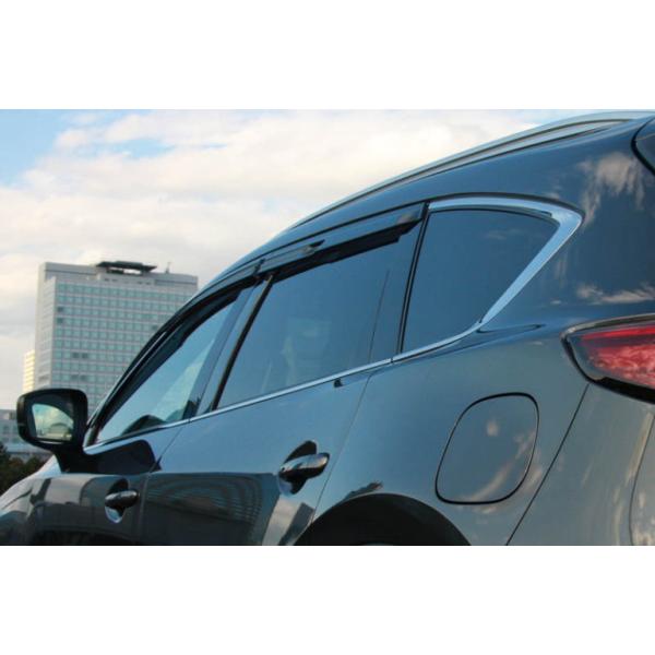 オートエグゼ(AUTOEXE) スポーツサイドバイザー 1台分 CX-8 KG系 MKG0400