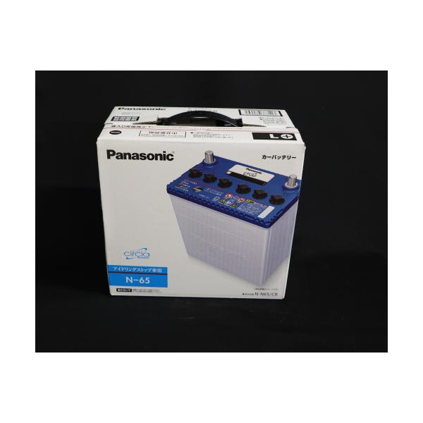 マツダ（MAZDA）当日出荷対応品パナソニックPanasonic自動車バッテリーcirclaサークラアイドリングストップ車用/マツダ純正部品/ロードスター//N65CR(N65C-R-)