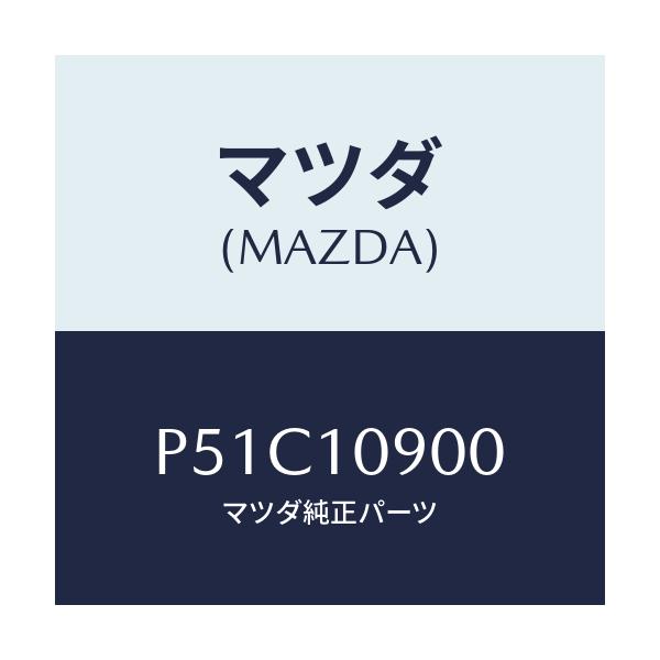 マツダ(MAZDA) プレート エンド/車種共通/シリンダー/マツダ純正部品/P51C10900(P51C-10-900)