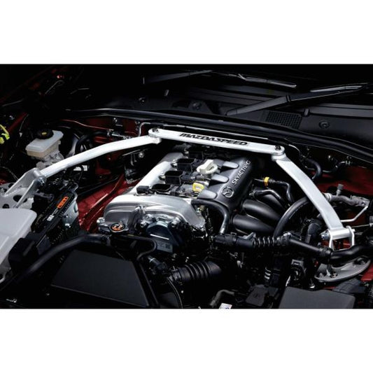 マツダ（MAZDA）ストラットバー<ソフトトップのi-stop i-ELOOP付車用> /NDロードスター ND5RC/ QND156490A-SiA(QND1-56-490A)マツダ純正オプション