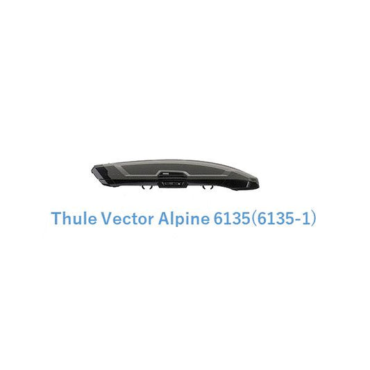 スーリー(Thule) ルーフボックス Thule Vector Alpine チタンマット ブラックメタリック 6135 6135-1/TH6135