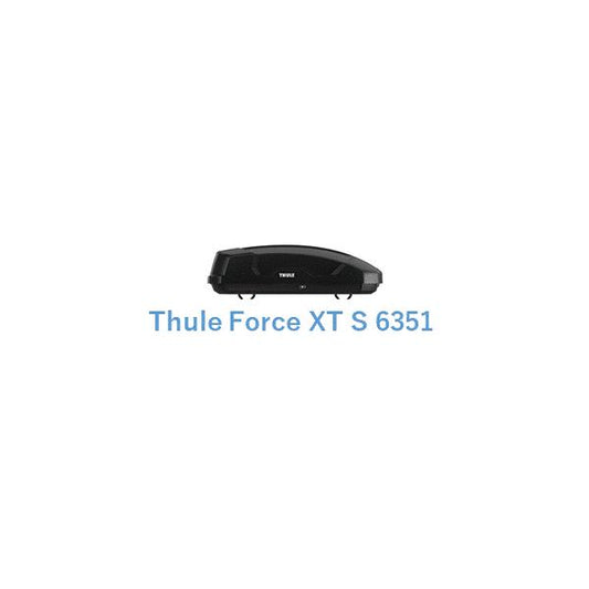 スーリー(Thule) ルーフボックス Thule Force XT S ブラックエアロスキン 6351/TH6351