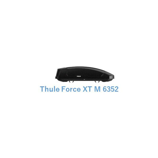 スーリー(Thule) ルーフボックス Thule Force XT M ブラックエアロスキン 6352/TH6352