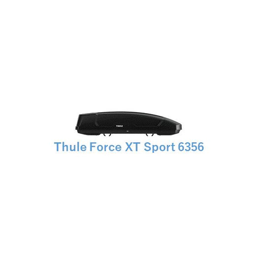 スーリー(Thule) ルーフボックス Thule Force XT Sport ブラックエアロスキン 6356/TH6356